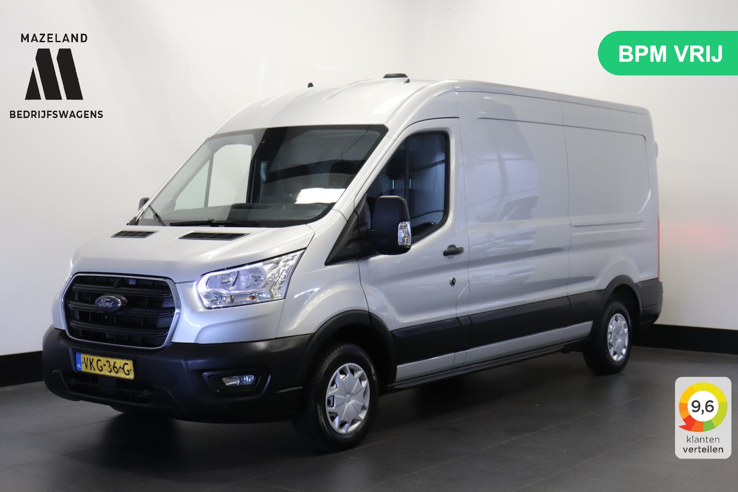 Ford Transit - 2.0 TDCI 130PK L3H2 EURO 6 - Airco - Navi - Cruise - € 15.950,- Excl. - AutoWereld.nl