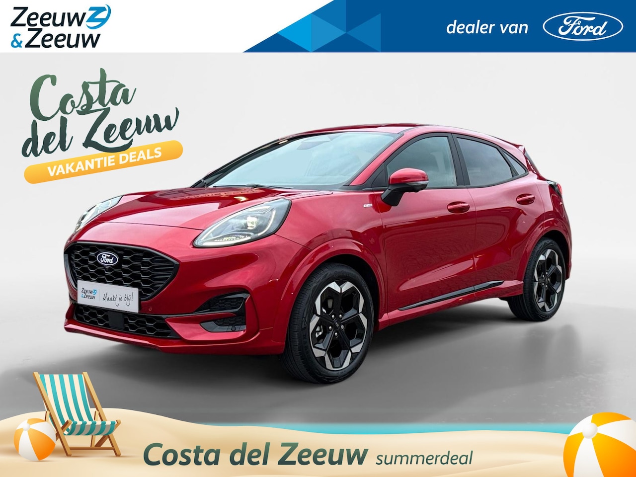 Ford Puma - 1.0 EcoBoost Hybrid ST-Line X | Nieuw te bestellen | Prijs inclusief 4000 euro Ford Voorde - AutoWereld.nl