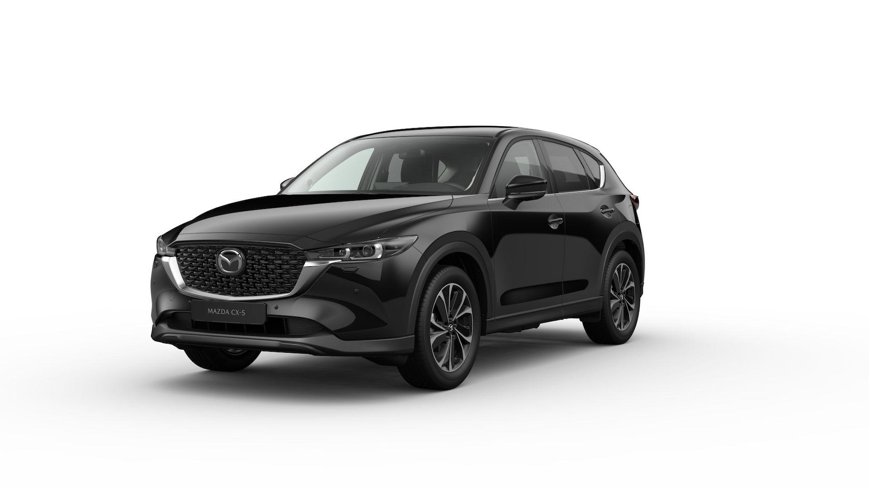 Mazda CX-5 - e-Skyactiv-G 165 Exclusive-Line - Black Comfort Pack | 19-inch lichtmetalen velgen, Black - AutoWereld.nl