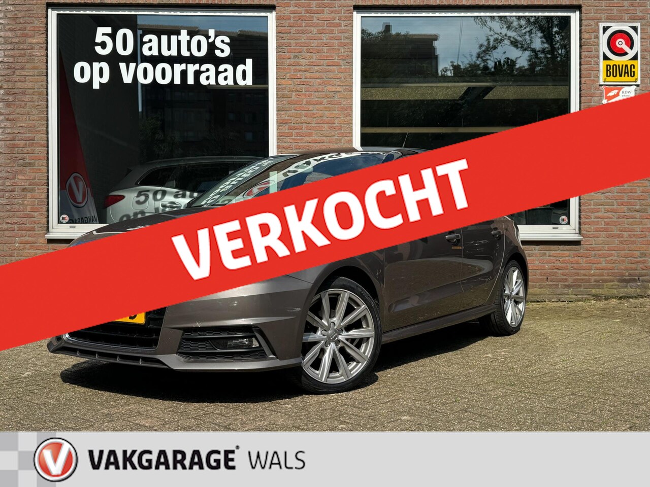 Audi A1 Sportback - 1.0 TFSI ADRENLIN S-LINE | AIRCO | NAVI | CRUISE | VELGEN | NAP | DEALER - AutoWereld.nl