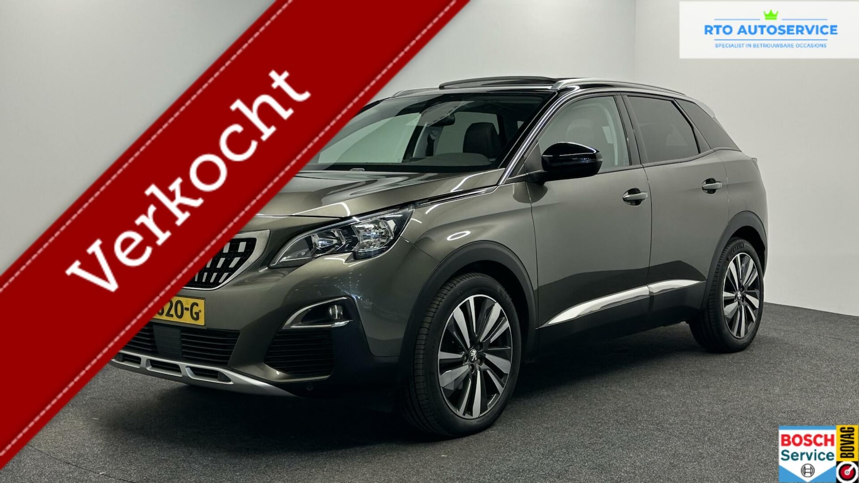 Peugeot 3008 - 1.6 PureTech GT Line CAMERA PANO TREKHAAK - AutoWereld.nl