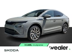 Skoda Enyaq Coupé iV - Selection Elektromotor 286 PK | Steel Grey | 21" Lichtmetalen Velgen | Trekhaak | Adaptiev