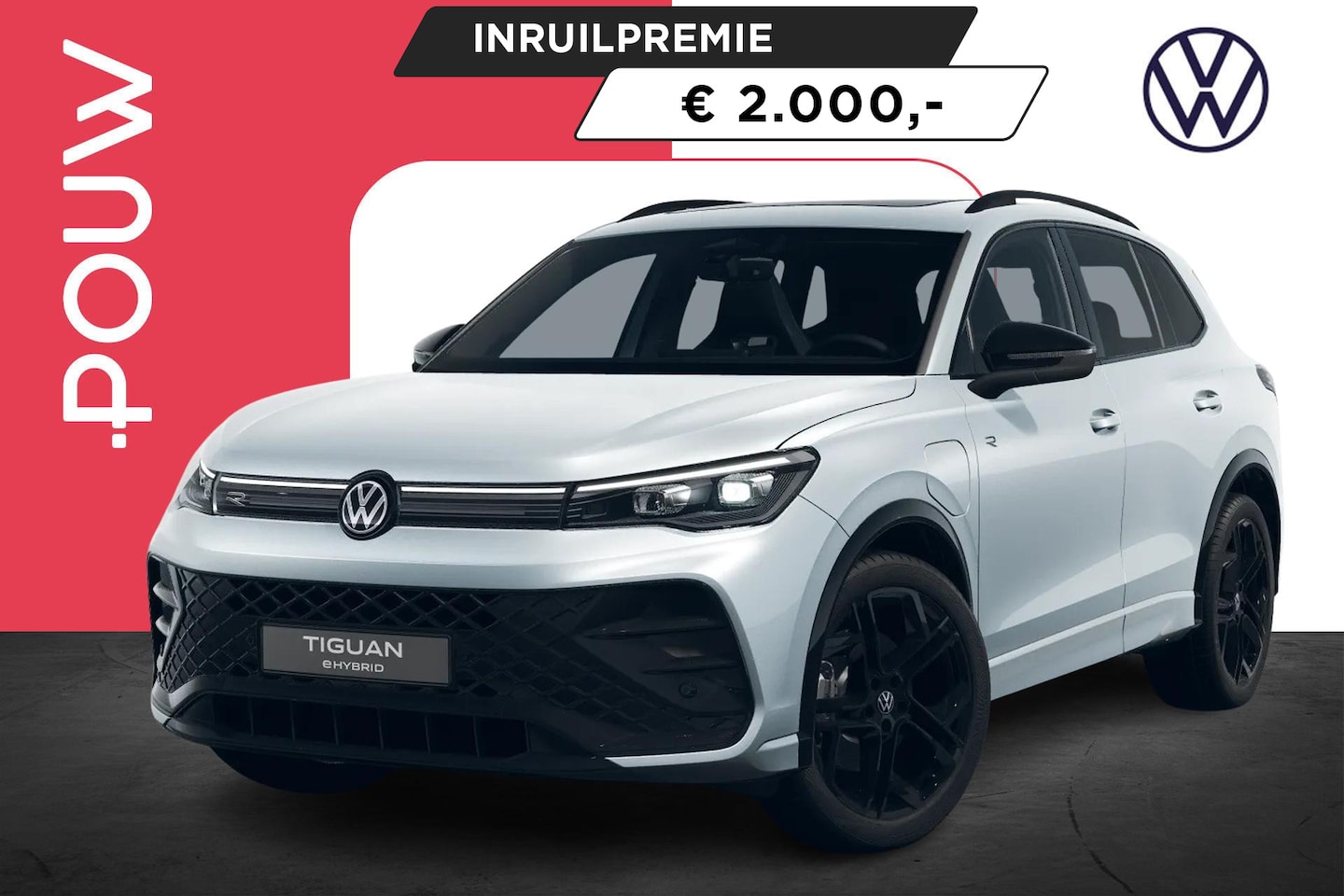 Volkswagen Tiguan - 1.5 eHybrid 272pk R-Line Edition | Panoramadak | Trekhaak Pakket - AutoWereld.nl