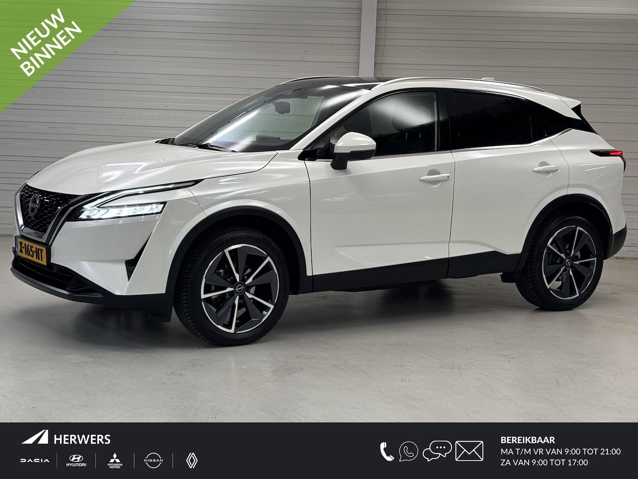 Nissan Qashqai - 1.3 MHEV Xtronic Tekna / Trekhaak / Design Pack / Cold Pack / Rondomzichtcamera / Navigati - AutoWereld.nl