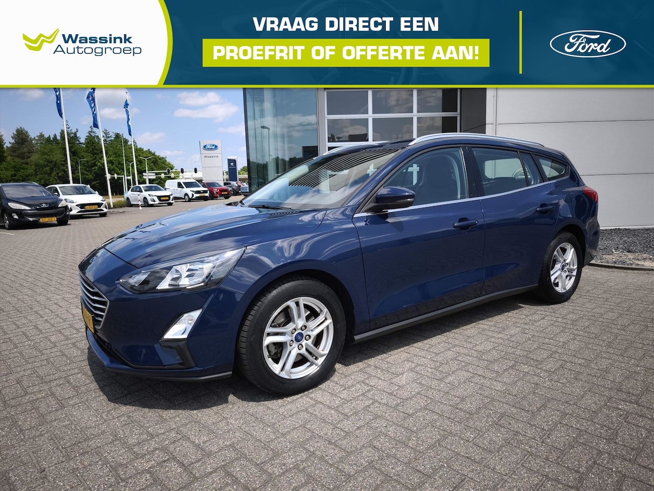 Ford Focus Wagon - 1.0 EcoBoost 100pk Trend Edition Business I Navigatie I Parkeerhulp - AutoWereld.nl