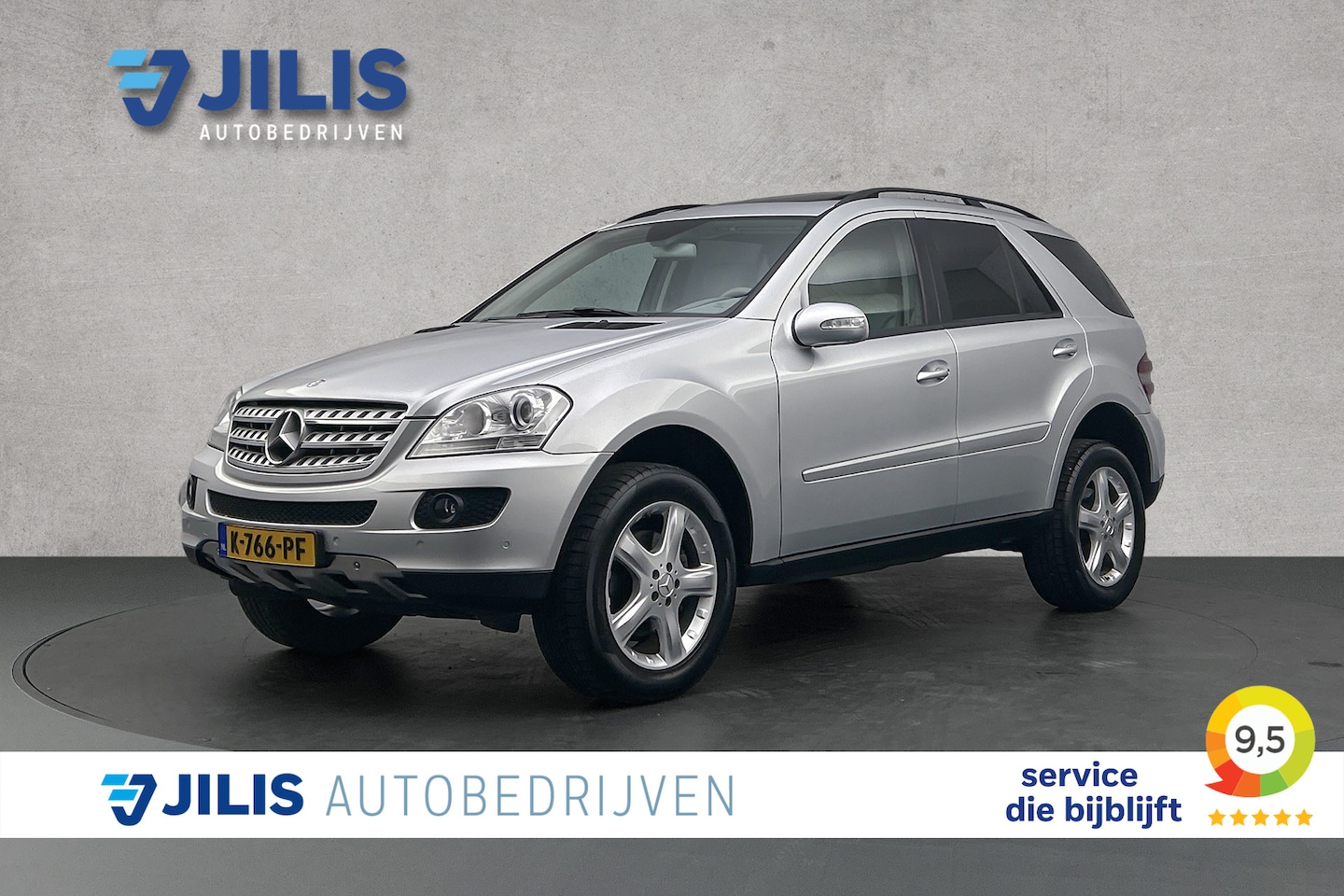 Mercedes-Benz M-klasse - 350 | Youngtimer | Elektrisch schuifdak | Lederen bekleding | Parkeersensoren | Verwarmde - AutoWereld.nl