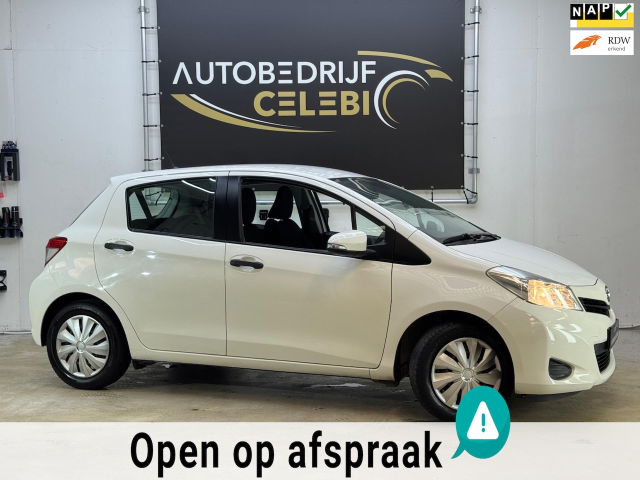 Toyota Yaris - 1.0 VVT-i Comfort 2011 WIT APK|ELKTR R|AIRCO - AutoWereld.nl