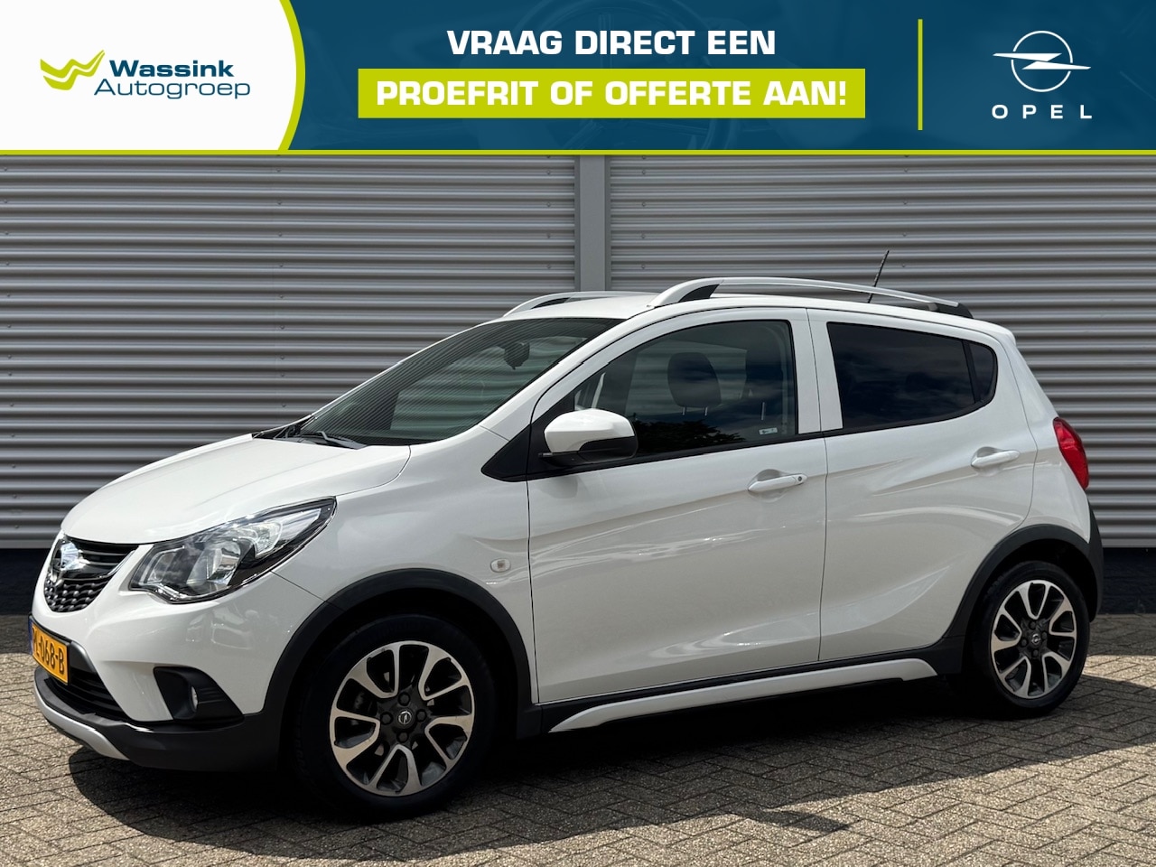Opel Karl - 1.0 75pk ROCKS Online Edition | Airco | Cruise Control | Sensoren | - AutoWereld.nl