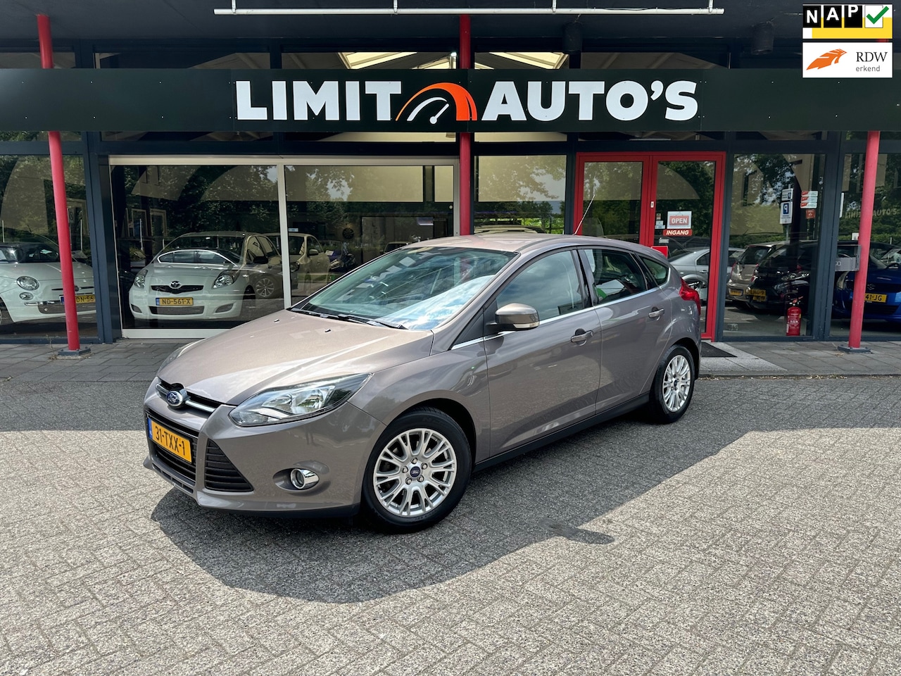 Ford Focus - 1.0 EcoBoost Titanium Climate/Cruise/Pdc/Lmv/Nap/Apk - AutoWereld.nl