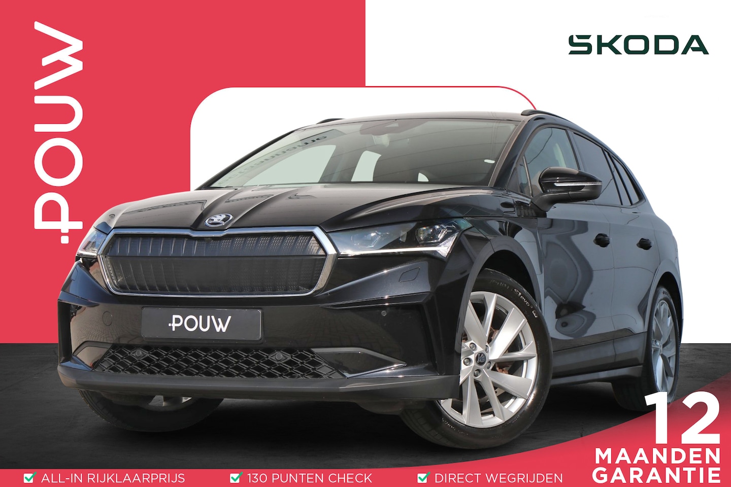 Skoda Enyaq iV - 60 180pk | SoH 92% | Trekhaak | Stoelverwarming | Memory Stoel | Achteruitrijcamera - AutoWereld.nl