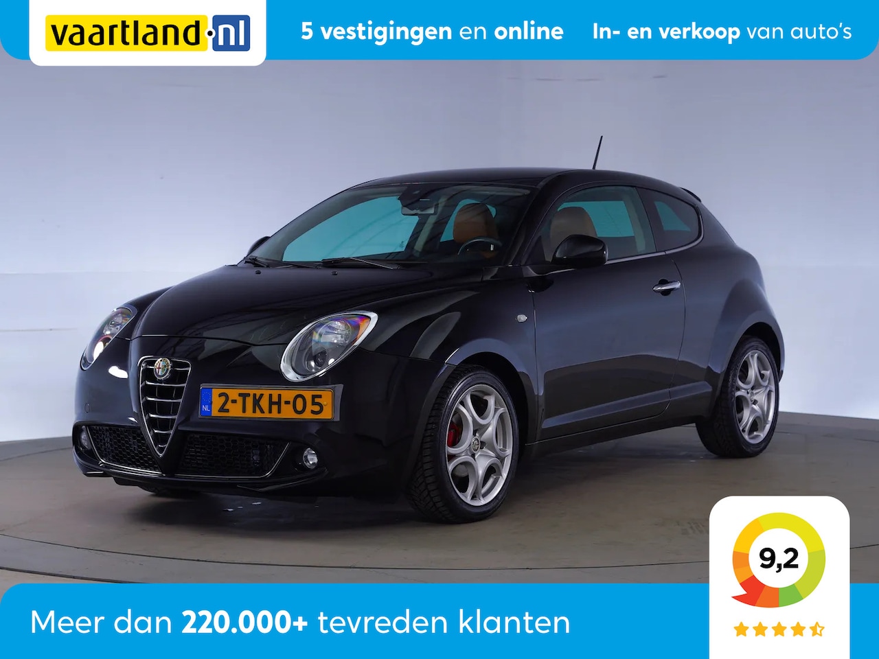 Alfa Romeo MiTo - 0.9 TwinAir Esclusivo [ Navi Leder Clima PDC ] - AutoWereld.nl