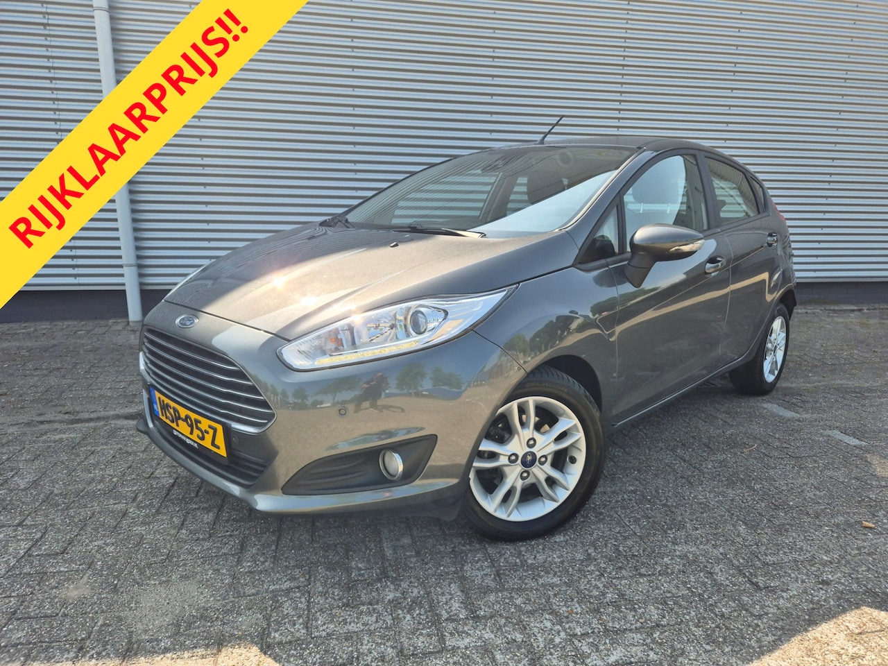 Ford Fiesta - 1.0 Titanium Airco,parkeersensoren achter,lichtmetalen wielen, - AutoWereld.nl