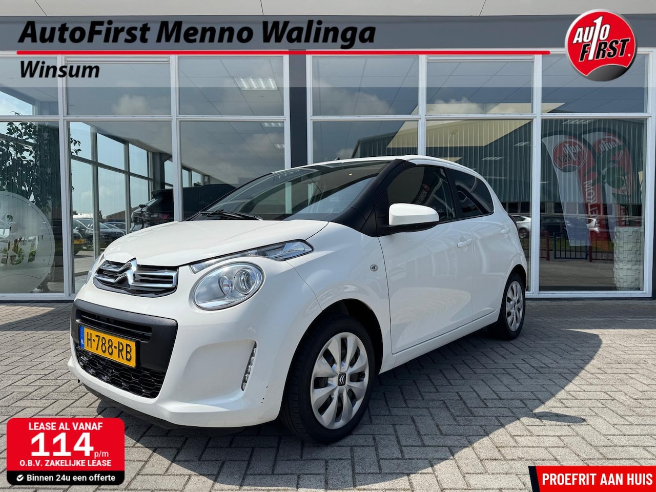 Citroën C1 - 1.0 VTi Feel|Airco|5Deurs|BTW|Bluetooth - AutoWereld.nl