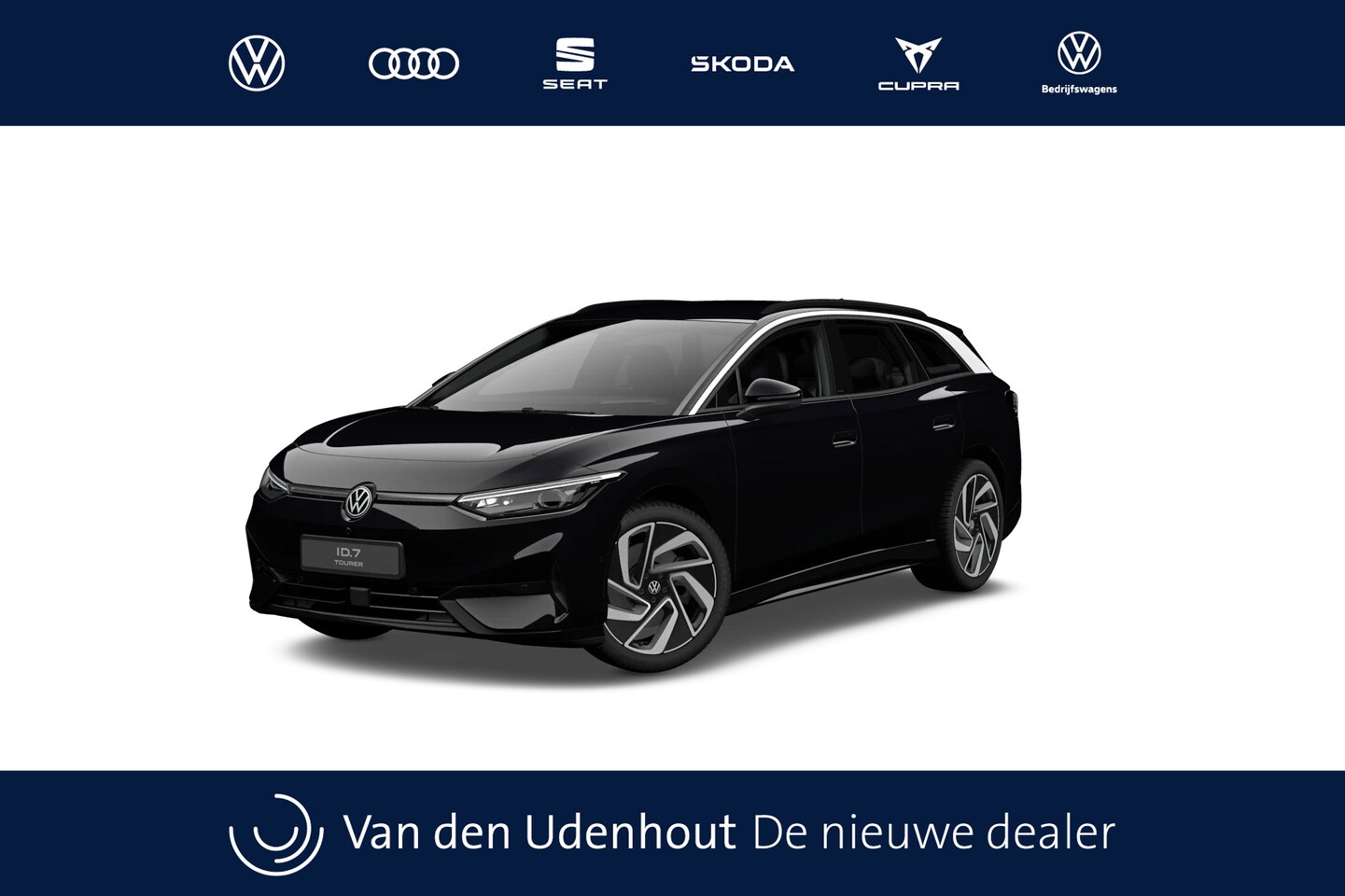 Volkswagen ID.7 Tourer - 77 kWh Elektromotor 286 1AT Pro Business Automaat - AutoWereld.nl