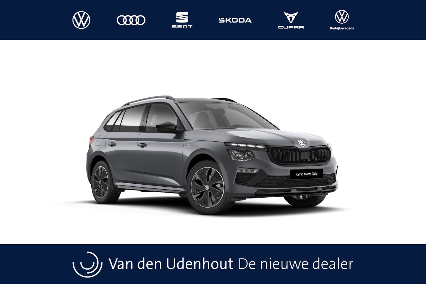 Skoda Kamiq - 1.0 TSI Greentech 115 DSG-7 Monte Carlo Automaat | Verwarmbare stoelen voor | Virtual Cock - AutoWereld.nl