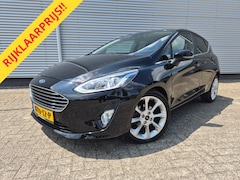 Ford Fiesta - 1.0 EcoBoost Titanium , airco, cruise, navigatie/camera, parkeersensoren,