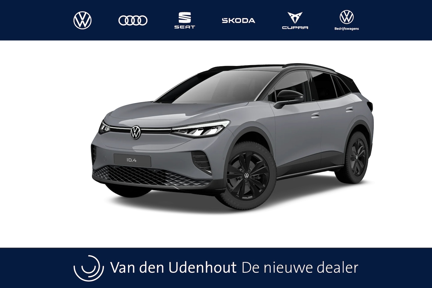 Volkswagen ID.4 - 52kWh 170 1AT Pure Business Automaat | 'App-Connect' draadloze smartphone integratie | Key - AutoWereld.nl