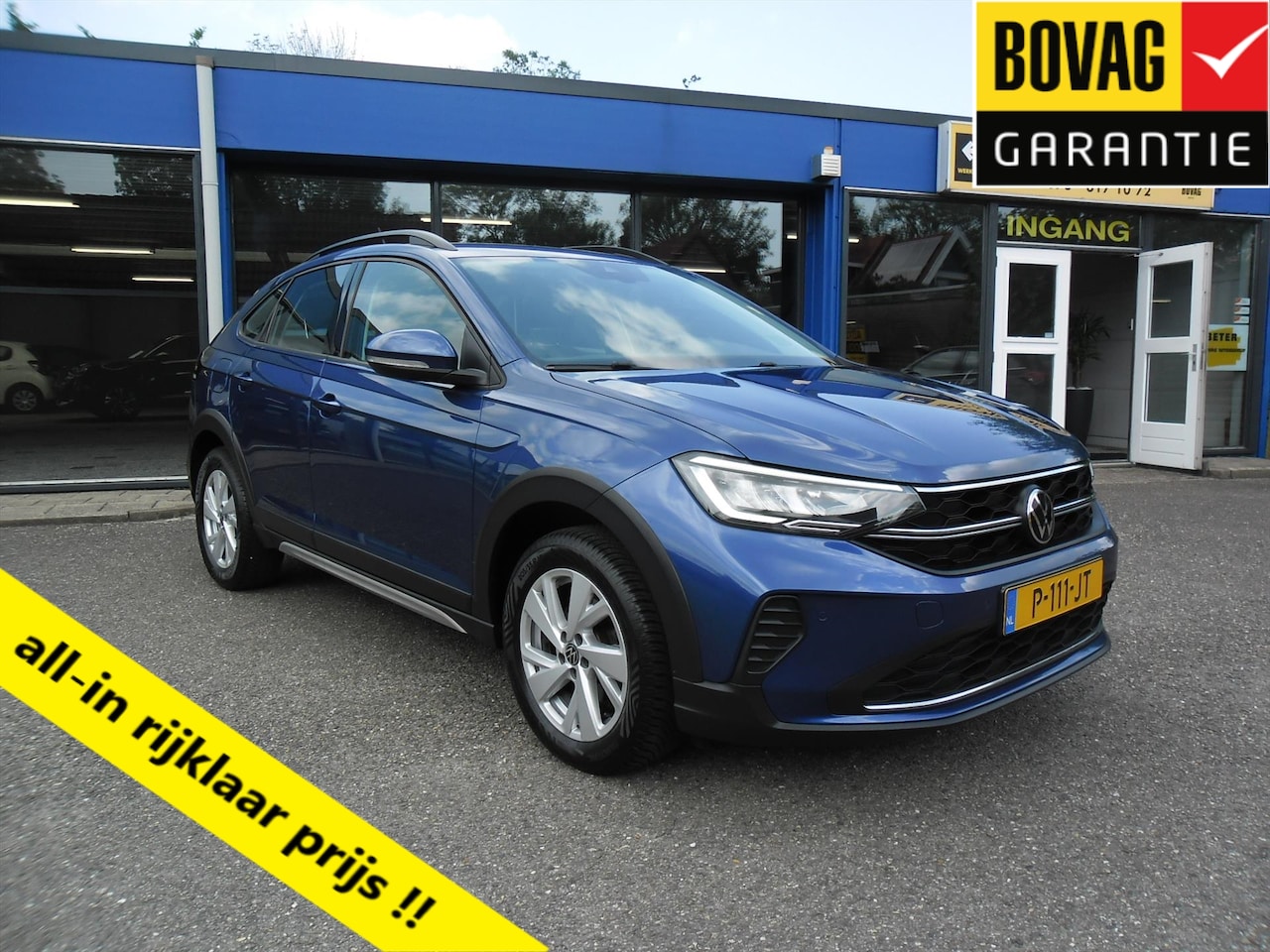 Volkswagen Taigo - 1.0 TSI 95PK LIFE BUSINESS NAV AIRCO 16"LMV TREKHAAK PDC LED RIJKLAARPRIJS - AutoWereld.nl