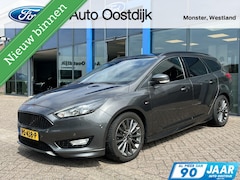 Ford Focus Wagon - 1.0 ST-Line 125PK Cruise Navi Climate Parkeersensoren Privacy Glass Carplay 17'' Inch Velg