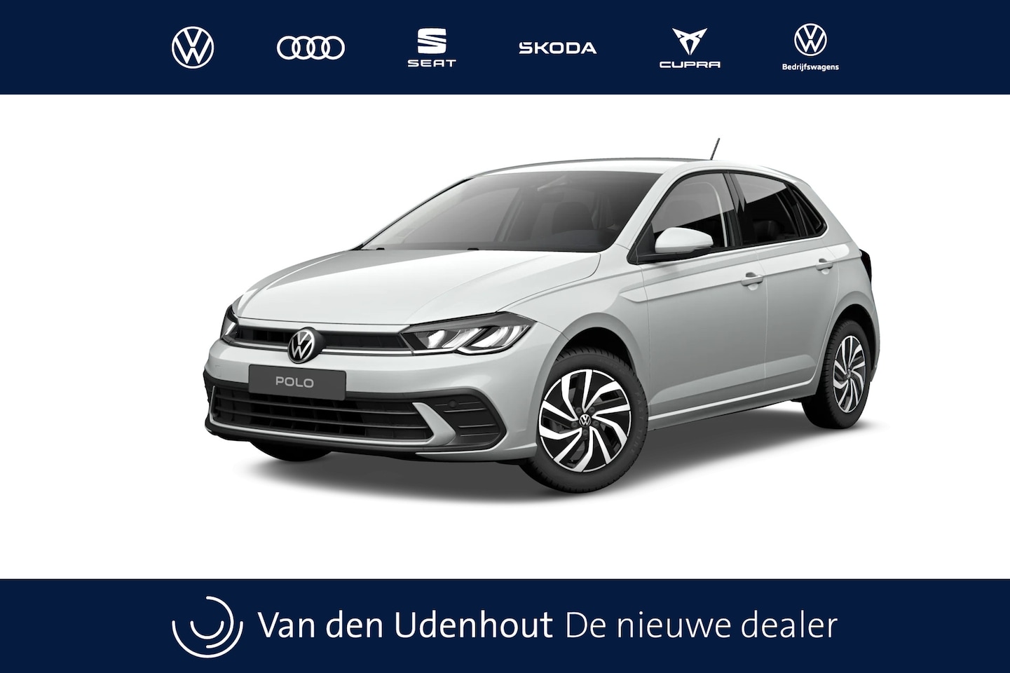 Volkswagen Polo - 1.0 TSI 95 5MT Life Edition Rijstrookbehoudassistent (Lane Assist) | 'App-Connect' smartph - AutoWereld.nl