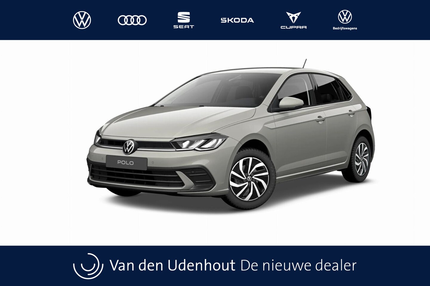 Volkswagen Polo - 1.0 TSI 95 5MT Life Edition Airconditioning automatisch (Climatronic), 2-zone | 'App-Conne - AutoWereld.nl