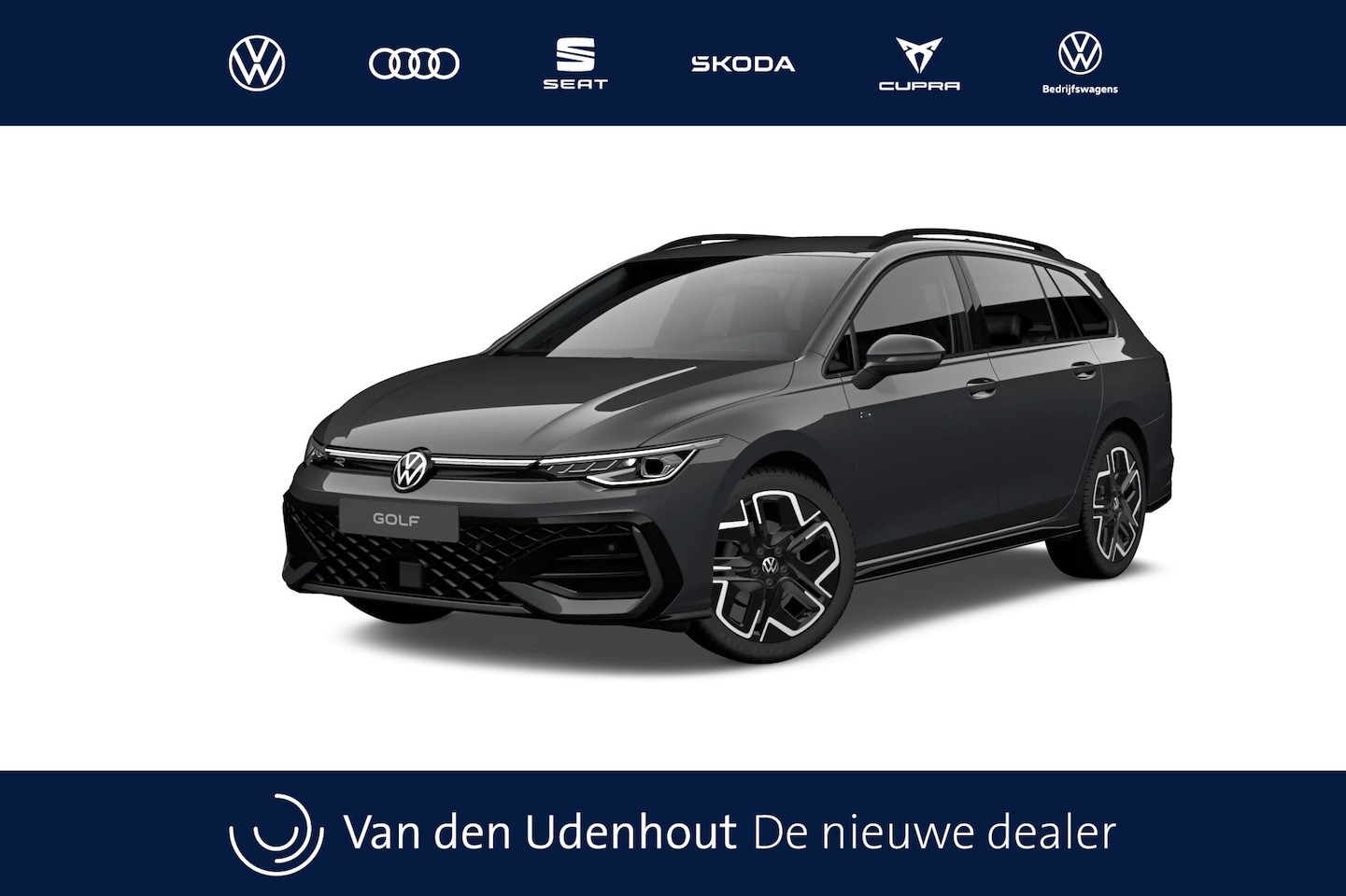 Volkswagen Golf Variant - 1.5 eTSI 116 7DSG R-Line Edition Automaat | Side Assist | Zijruiten achter en achterruit g - AutoWereld.nl