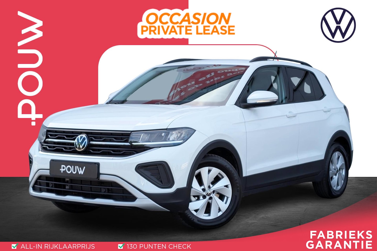 Volkswagen T-Cross - 1.0 TSI 95pk Life Edition | App Connect Navigatie | Adaptive Cruise | PDC Voor & Achter - AutoWereld.nl