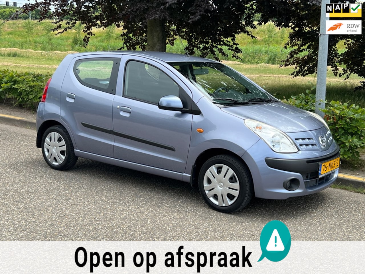 Nissan Pixo - 1.0 Acenta Airco Rijklaar incl APK! - AutoWereld.nl