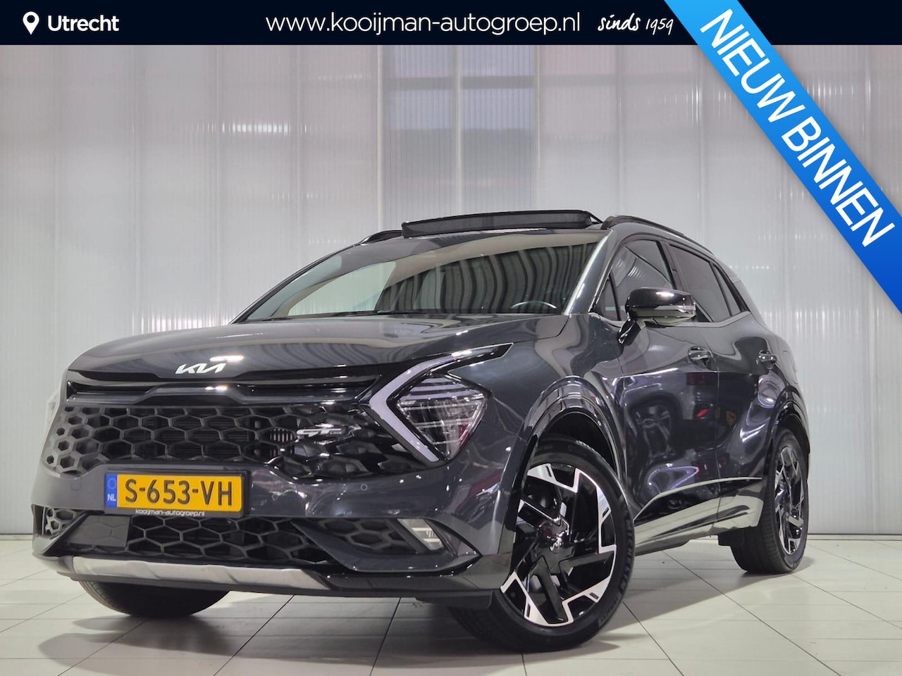 Kia Sportage - 1.6 T-GDi Plug-in Hybrid AWD GT-Line 1.6 T-GDi Plug-in Hybrid AWD GT-Line , Trekhaak, Apple Carplay/Android Auto, Stoel en stuu - AutoWereld.nl
