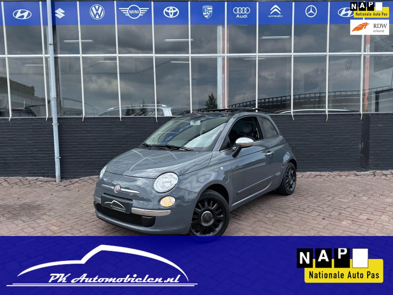 Fiat 500 - 1.2 Sport **SCHUIFDAK + AIRCO** - AutoWereld.nl