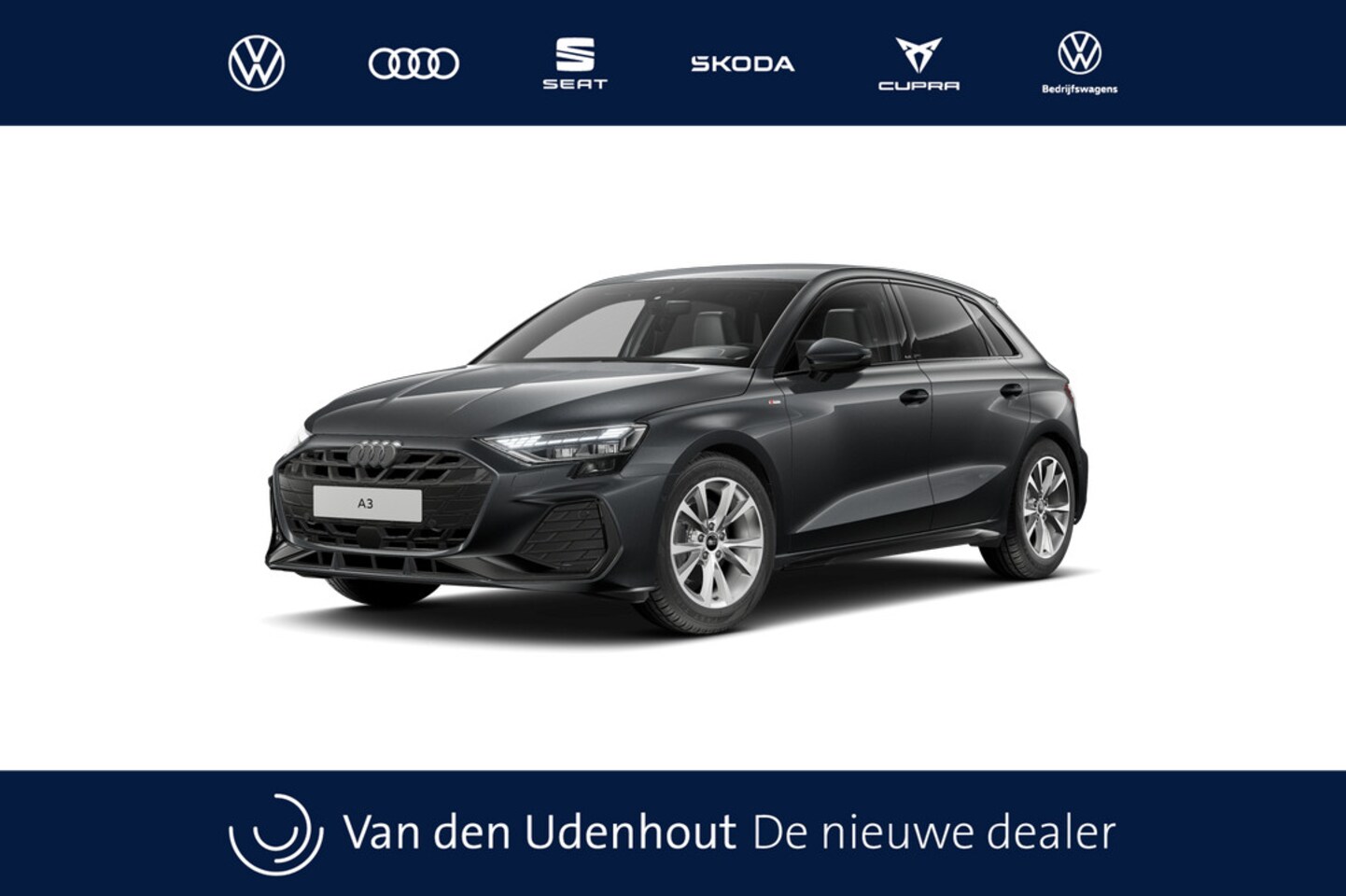 Audi A3 Sportback - 35 TFSI 150 S tronic S edition Automaat | Ledkoplampen, ledachterlichten, dynamische knipp - AutoWereld.nl