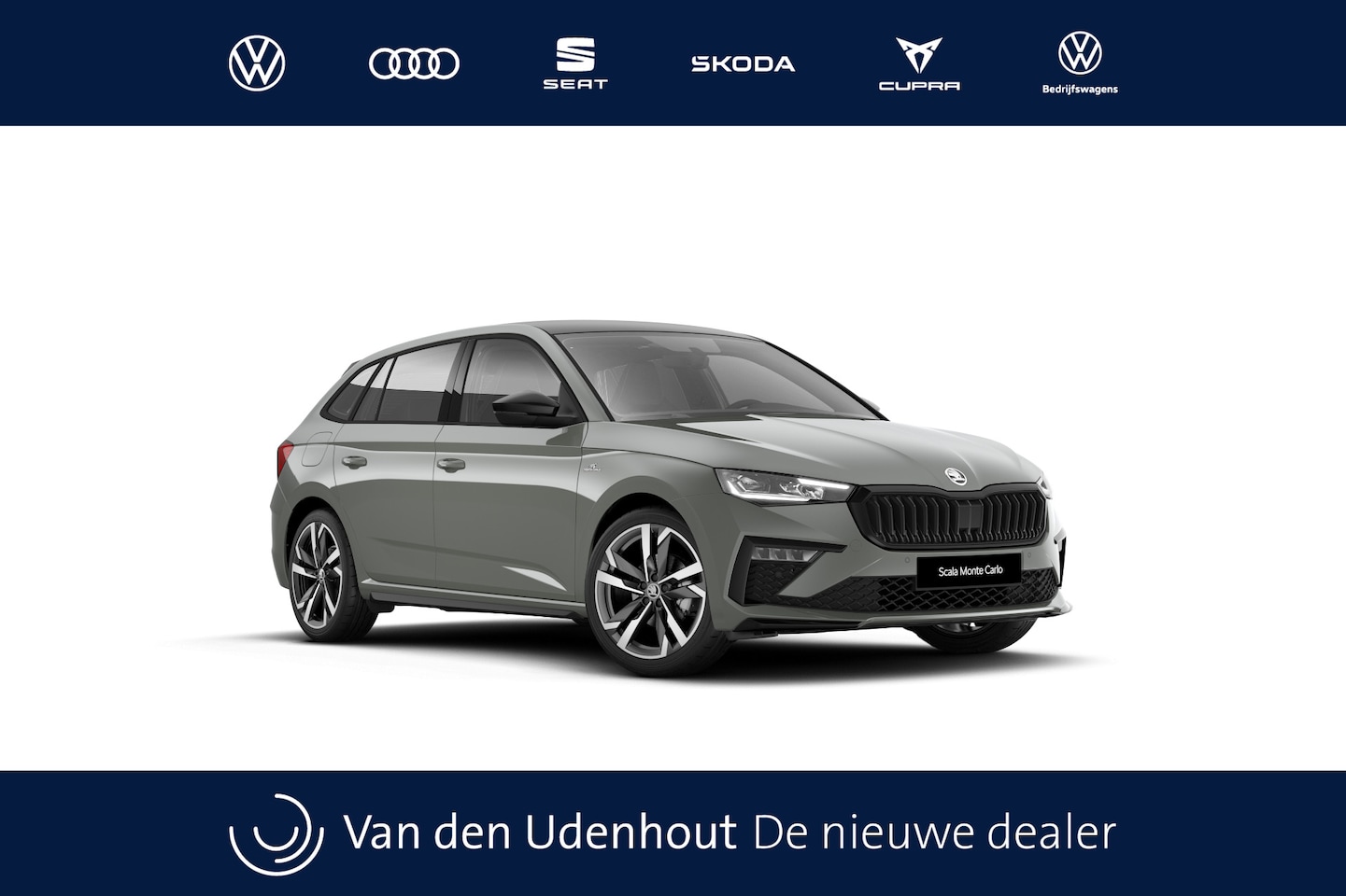 Skoda Scala - 1.0 TSI Greentech 115 6MT Monte Carlo Verwarmbare stoelen voor | Achteruitrijcamera | Virt - AutoWereld.nl