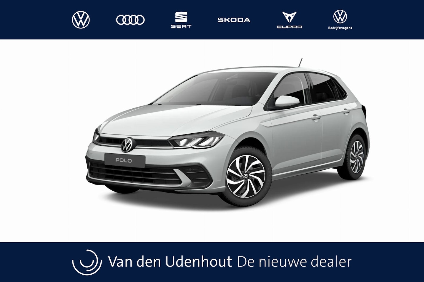 Volkswagen Polo - 1.0 TSI 95 5MT Life Edition Rijstrookbehoudassistent (Lane Assist) | 'App-Connect' smartph - AutoWereld.nl