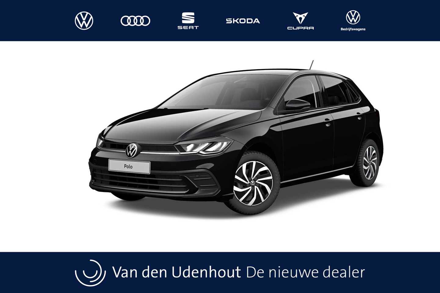 Volkswagen Polo - 1.0 TSI 95 5MT Life Edition Rijstrookbehoudassistent (Lane Assist) | Airconditioning autom - AutoWereld.nl
