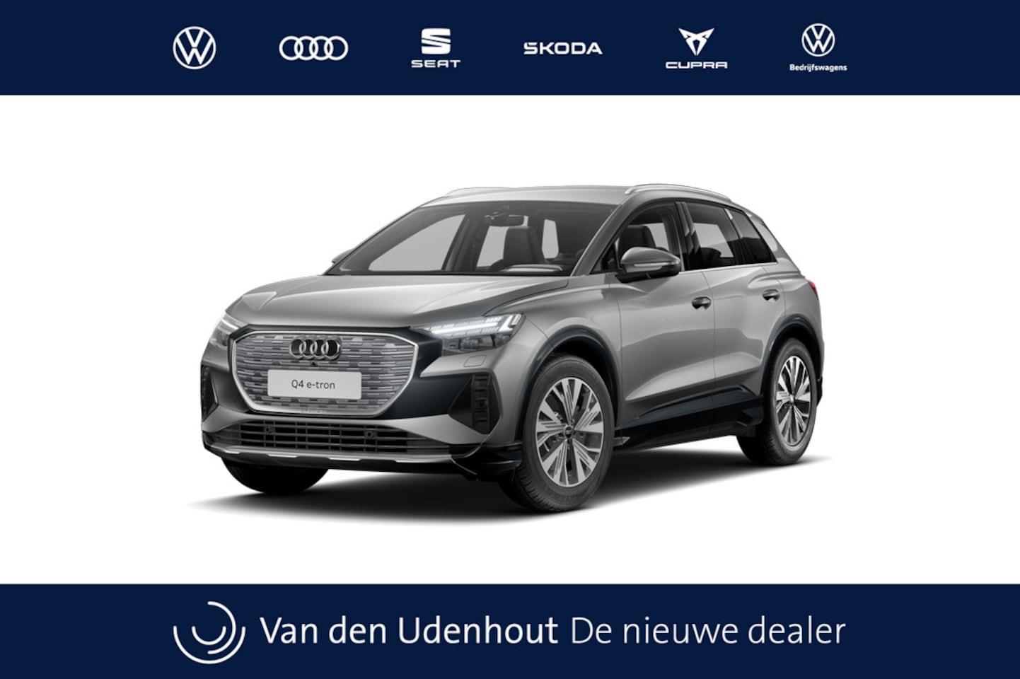Audi Q4 e-tron - Q4 40 e-tron 204 1AT Advanced edition Automaat | Multifunctioneel dubbelspaaks sportstuurw - AutoWereld.nl