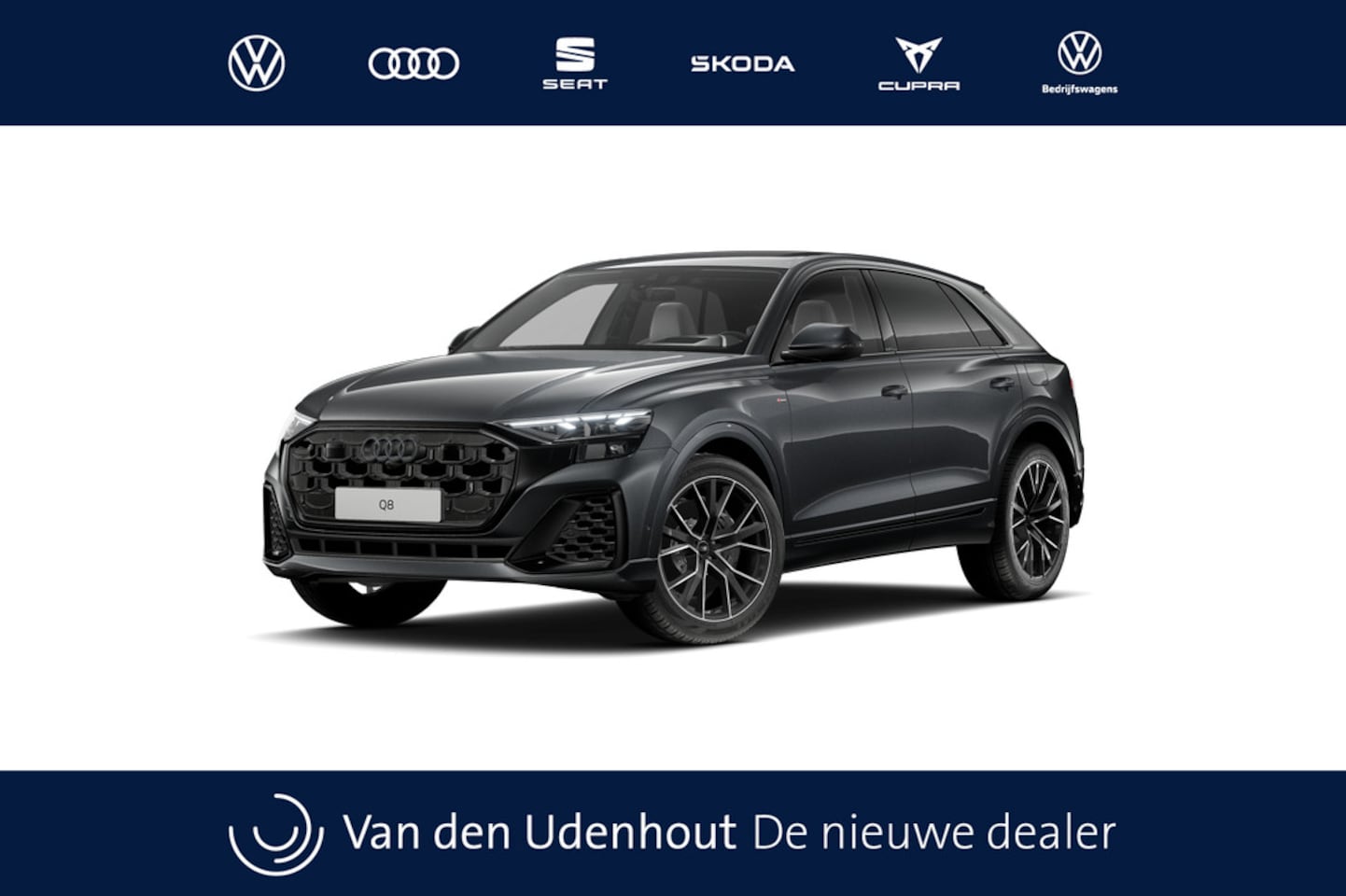 Audi Q8 - 55 TFSI e 394 Tiptronic Pro Line S Automaat | Bang & Olufsen Premium 3D | Vierwielbesturin - AutoWereld.nl