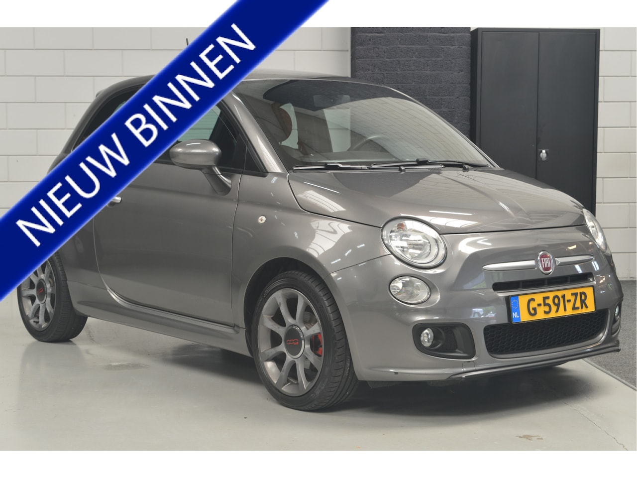 Fiat 500 - 1.2 500S // AIRCO // BLEU&ME // - AutoWereld.nl