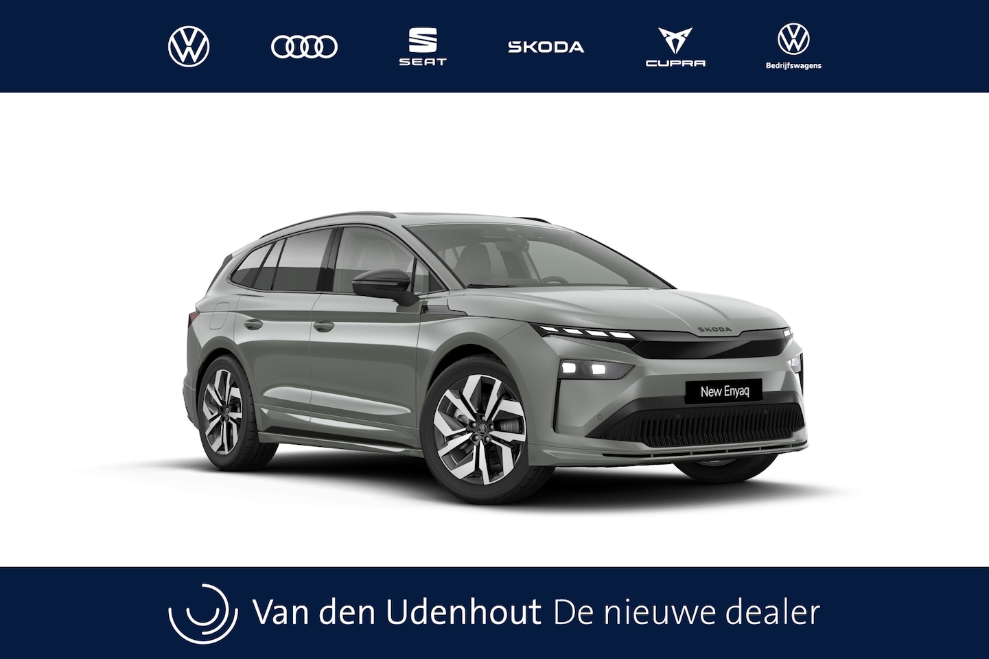 Skoda Enyaq iV - 85 Elektromotor 286 1AT Sportline Automaat | Trekhaak wegklapbaar - AutoWereld.nl