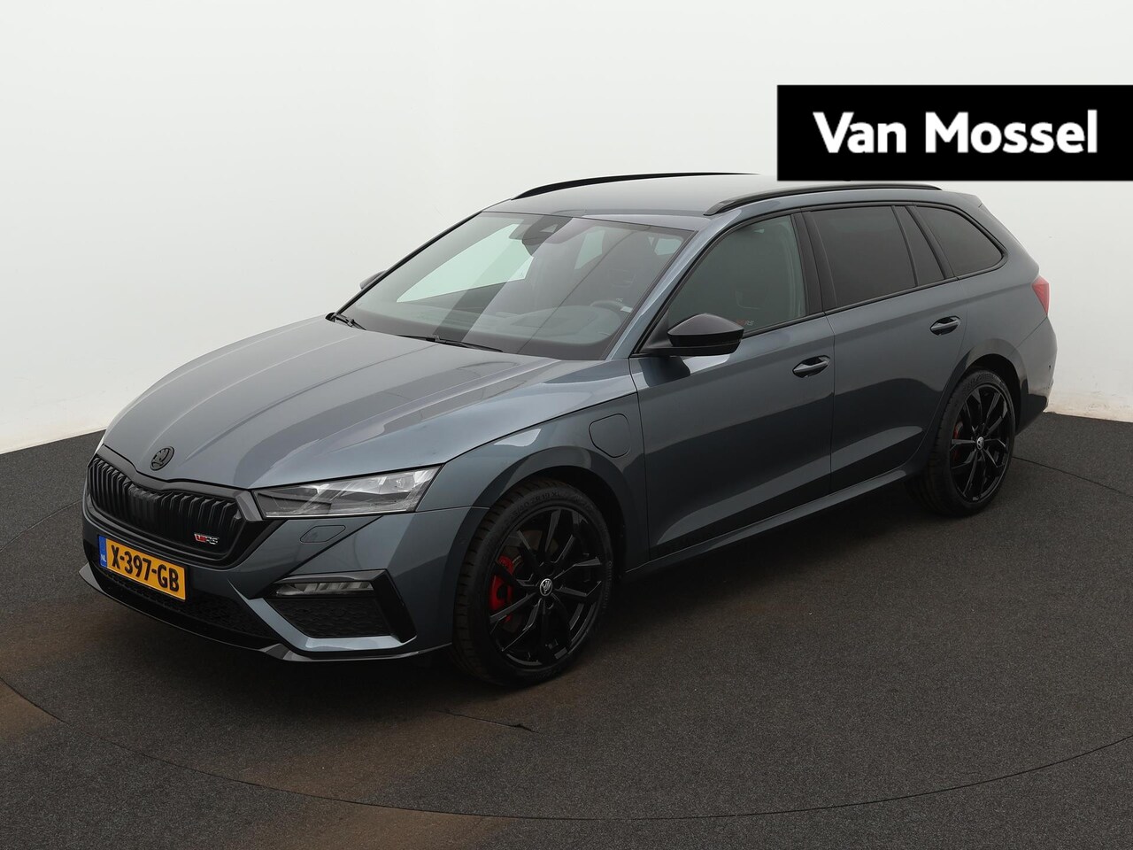 Skoda Octavia Combi - 1.4 TSI RS iV PHEV Business | Automaat | Matrix LED | Navigatie | Apple CarPlay / Android - AutoWereld.nl