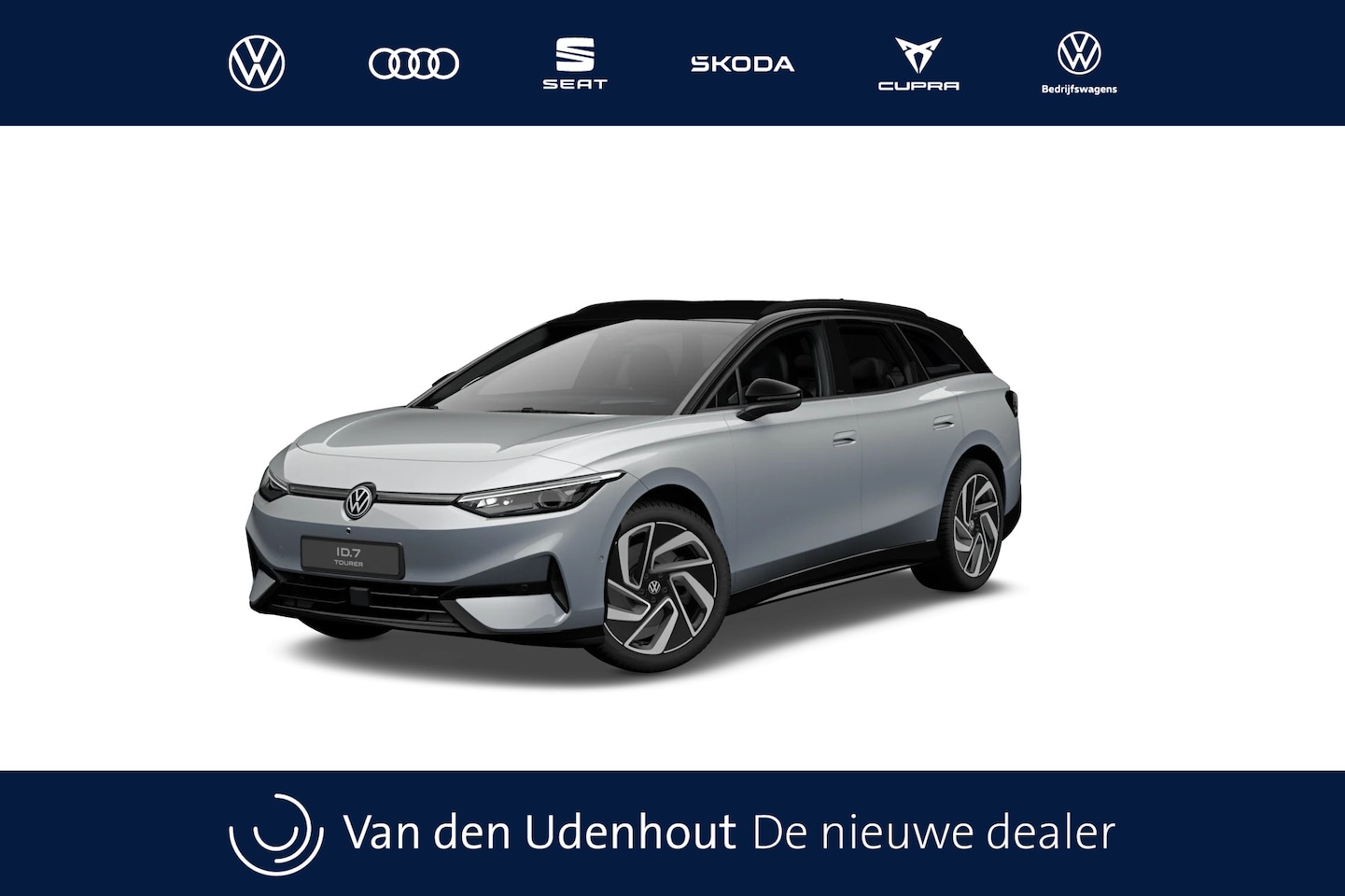 Volkswagen ID.7 Tourer - 77 kWh Elektromotor 286 1AT Pro Business Automaat | R-Line exterieurpakket 'Black Style' - AutoWereld.nl