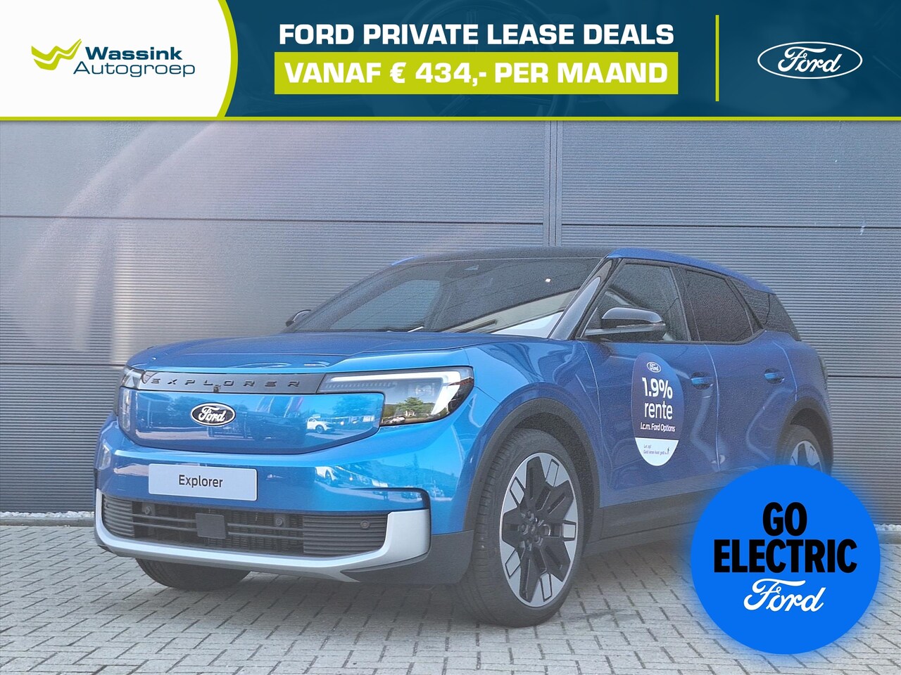 Ford Explorer - 77 kWh 286pk RWD | Range tot 602km! | Uit voorraad leverbaar! | - AutoWereld.nl