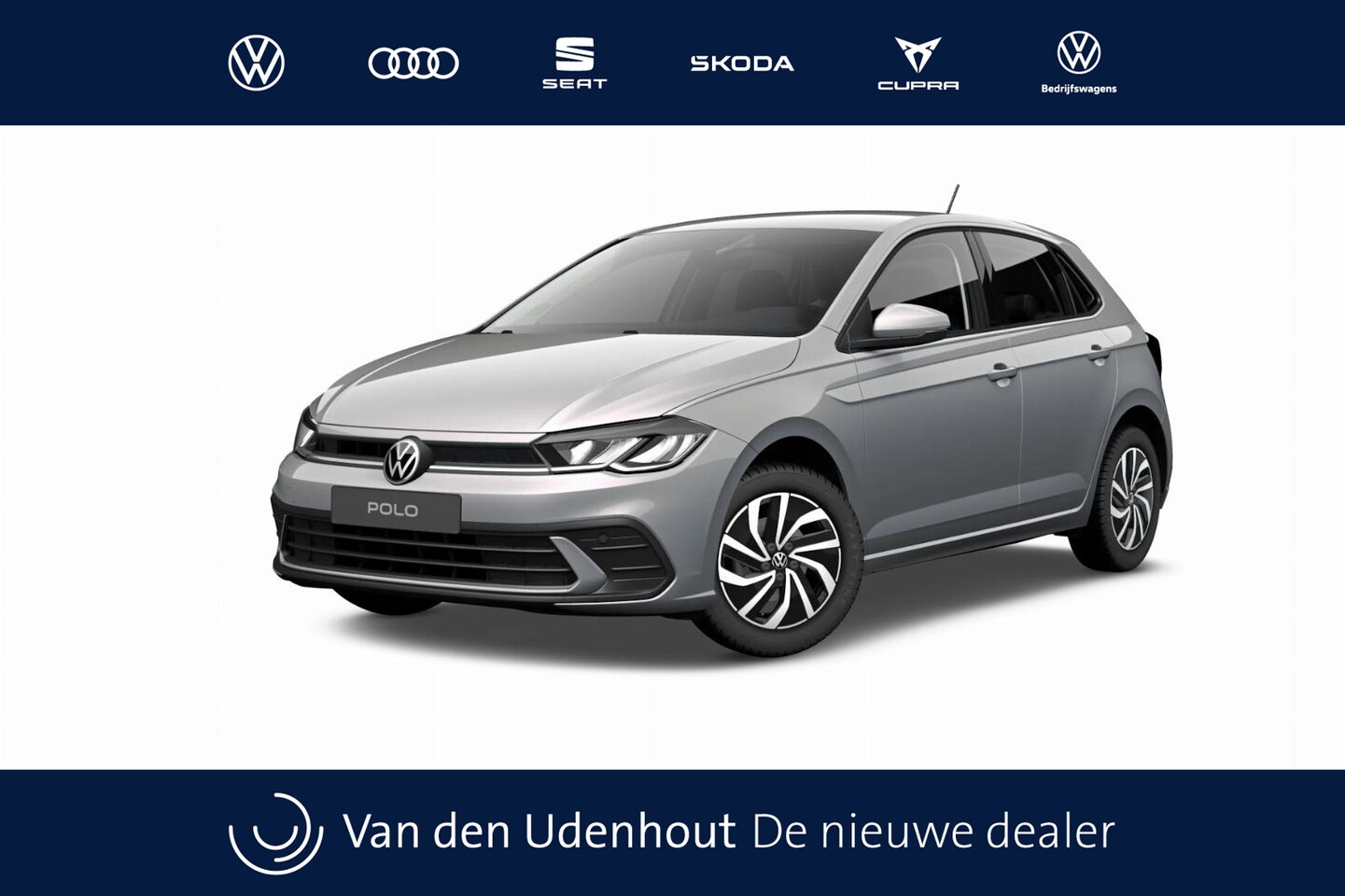 Volkswagen Polo - 1.0 TSI 95 5MT Life Edition Parkeersensoren achter (Park Distance Control) | Zijruiten ach - AutoWereld.nl