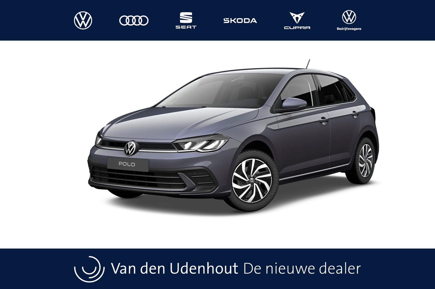 Volkswagen Polo - 1.0 TSI 95 5MT Life Edition Zijruiten achter en achterruit getint, 65% lichtabsorberend | - AutoWereld.nl