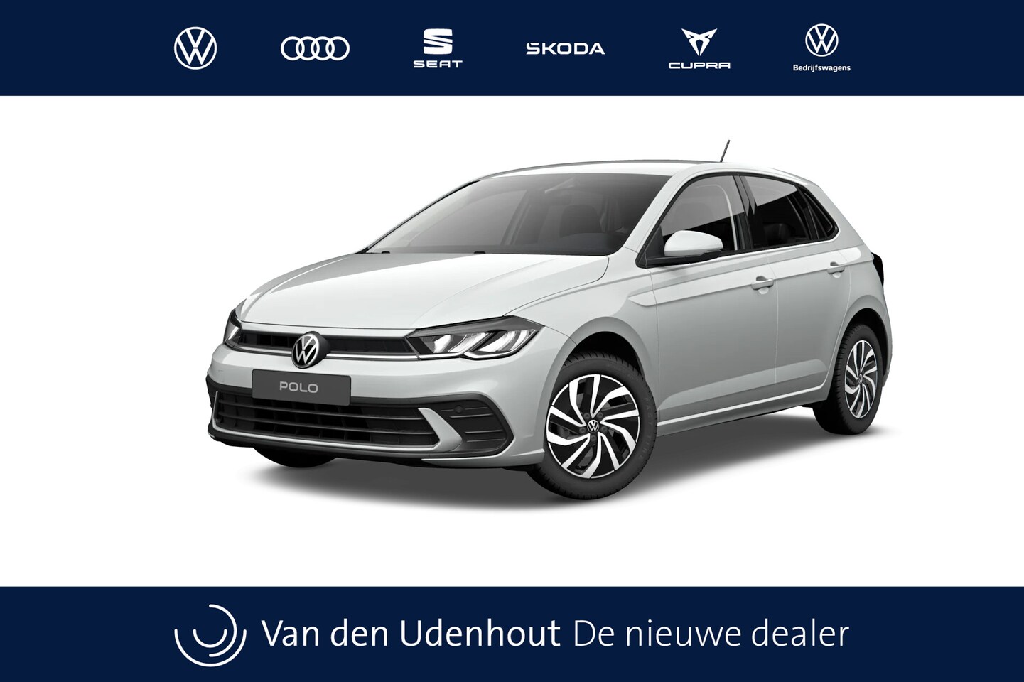 Volkswagen Polo - 1.0 TSI 95 5MT Life Edition Zijruiten achter en achterruit getint, 65% lichtabsorberend | - AutoWereld.nl
