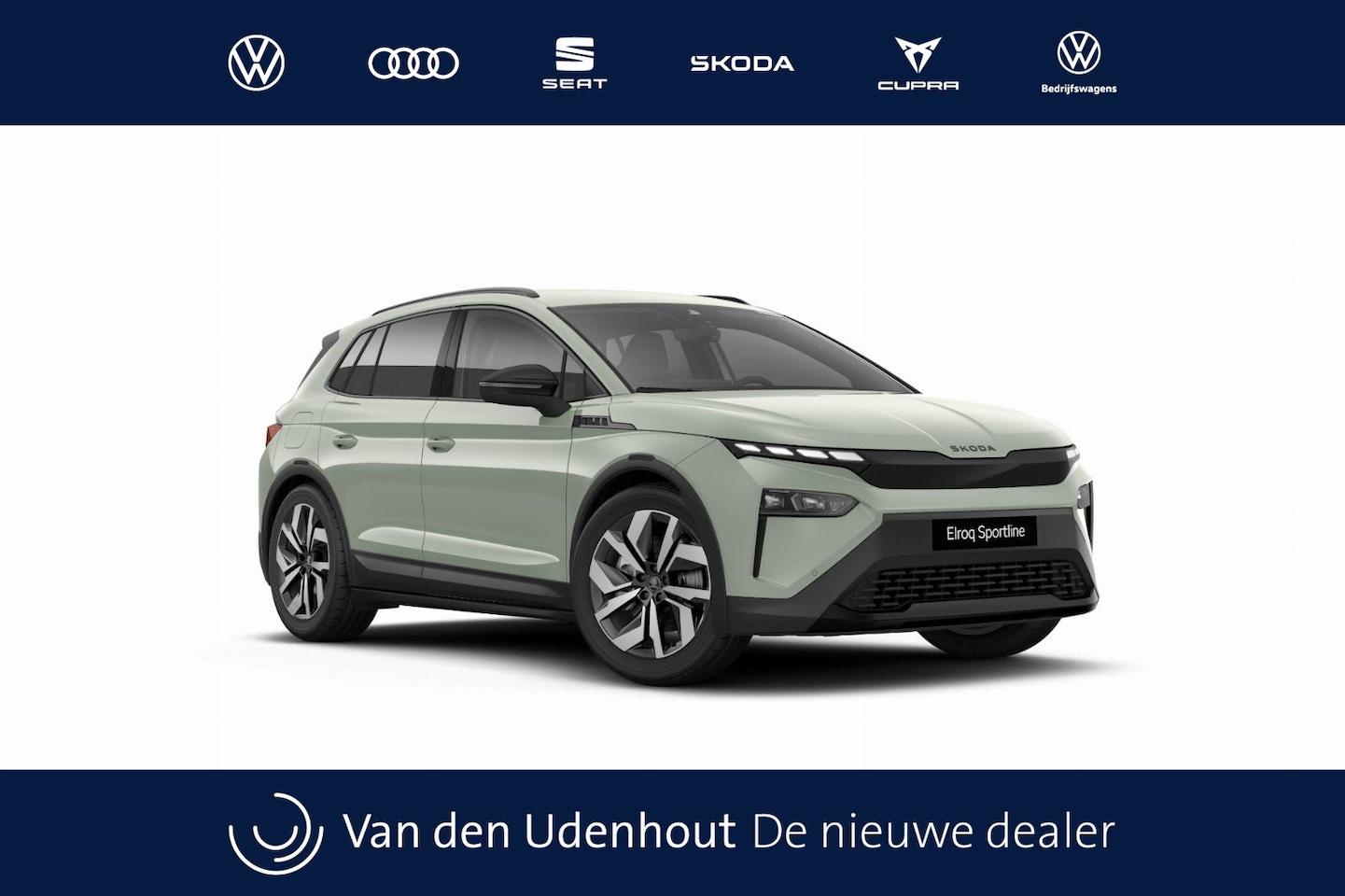 Skoda Elroq - 82 Elektromotor 286 1AT Sportline Automaat | KESSY (Keyless Entry and Start stop System) | - AutoWereld.nl