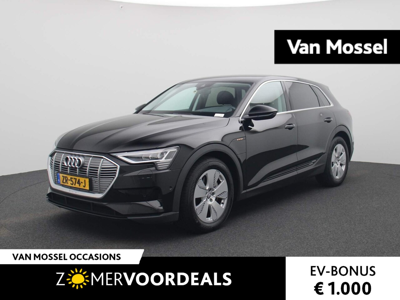 Audi e-tron - e-tron 55 quattro 95 kWh | Navi | Climate Control | Stuurwiel Verwarmd | Parkeersensoren | - AutoWereld.nl