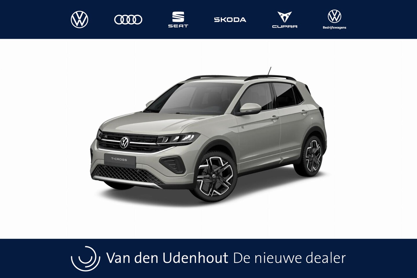 Volkswagen T-Cross - 1.0 TSI 116 7DSG R-Line Edition Automaat | Zijruiten achter en achterruit getint, 65% lich - AutoWereld.nl