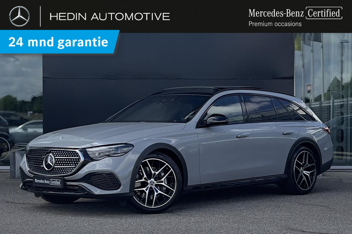 Mercedes-Benz E-klasse Estate - E 300de Automaat 4MATIC All-Terrain | MANUFAKTUR | Nightpakket | Winterpakket | MBUX Super - AutoWereld.nl