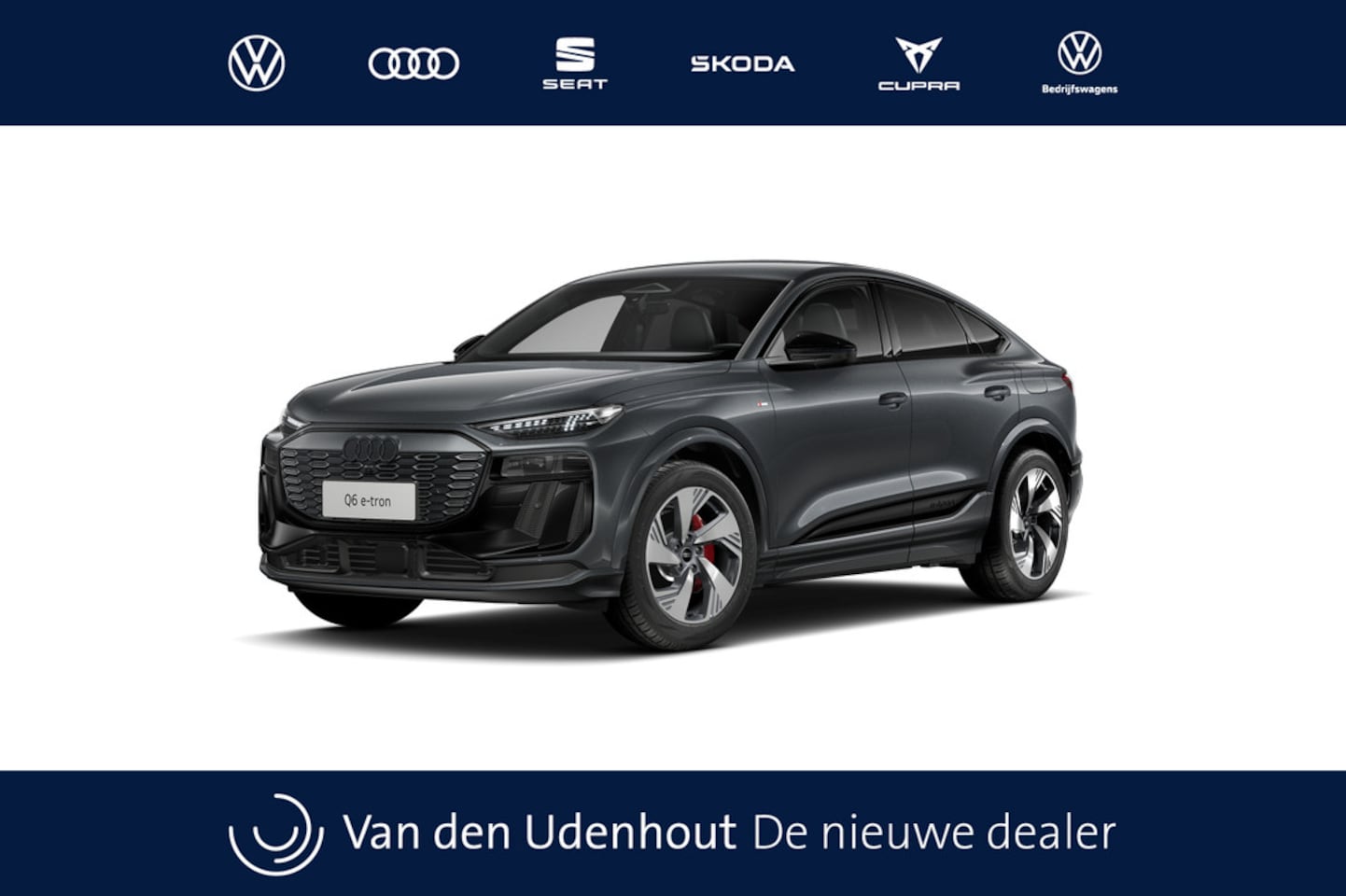 Audi Q6 Sportback e-tron - performance 306 1AT S edition Automaat | Adaptive air suspension | Matrix-ledkoplampen met - AutoWereld.nl