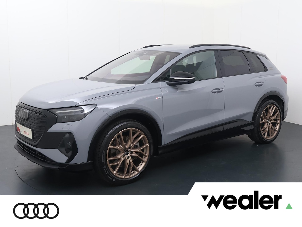 Audi Q4 e-tron - 45 quattro S Edition 82 kWh | 286 PK | SoH 99% | Trekhaak | Elek. achterklep | Matrix LED - AutoWereld.nl